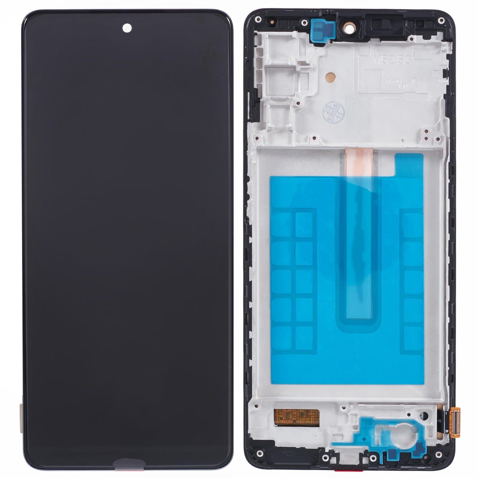 For Samsung Galaxy M52 5G M526 Grade C LCD Screen and Digitizer Assembly + Frame Replacement Part (TFT Technology) (without Logo) For Samsung Galaxy M52 5G M526 Grade C LCD Screen and Digitizer Assembly + Frame Replacement Part (TFT Technology) (without Logo)